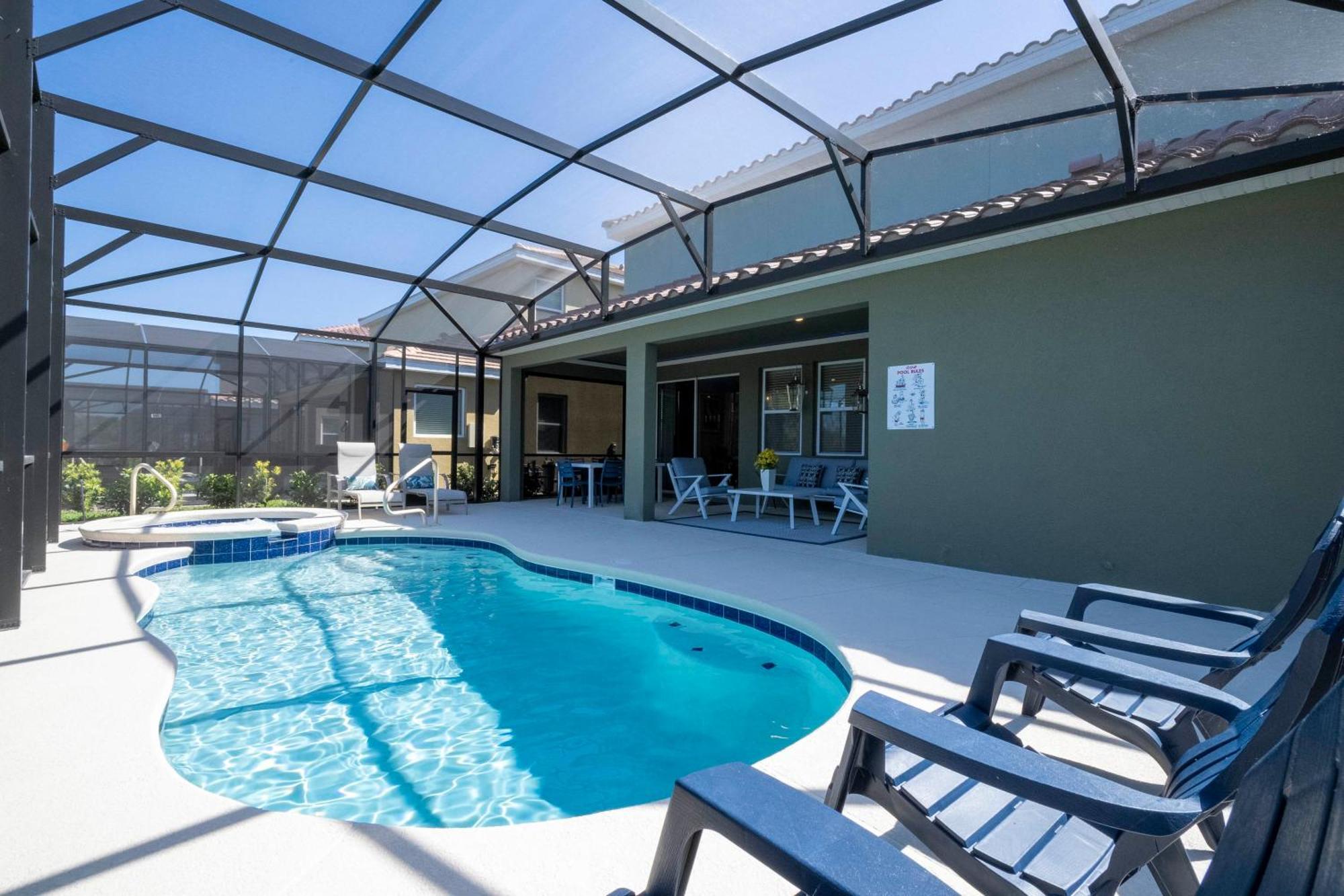 Stunning 5Bd W/ Pool Close To Disney @ Solterra 7829 Villa Davenport Exteriör bild